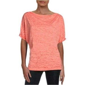 Free People We The Free Astrid Tee - Red Lotus - Size Small
